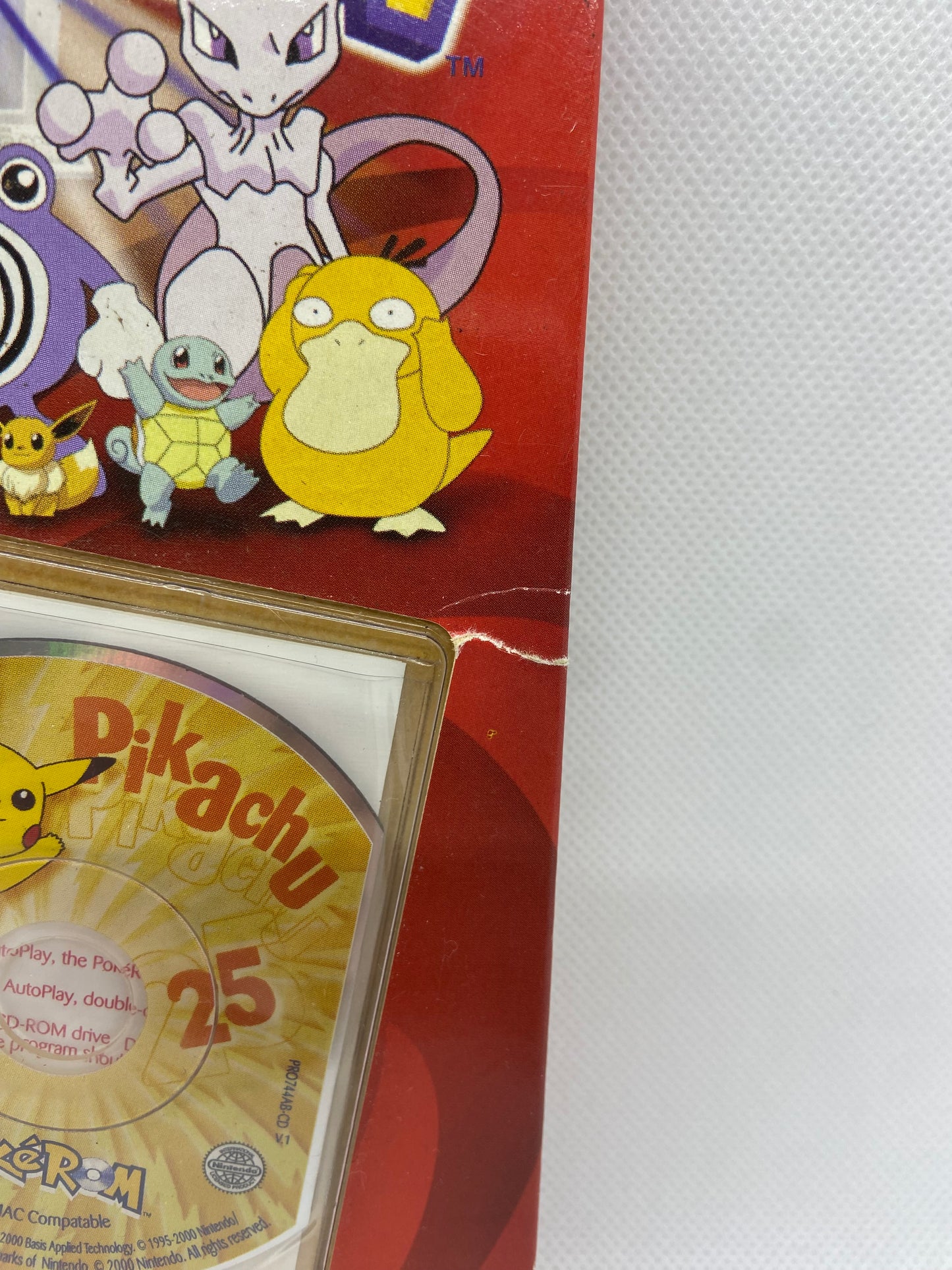 PokéROM Pikachu #25 - CD-ROM Officiel Pokémon