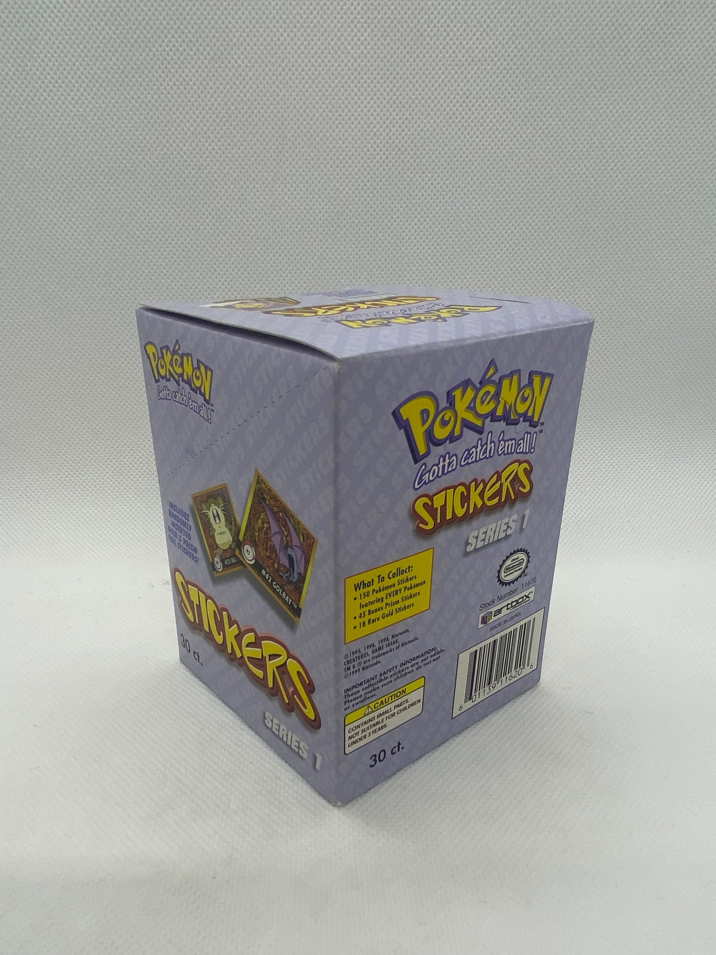 Pokémon Stickers - Series 1 - Display Box Scellée - 1999