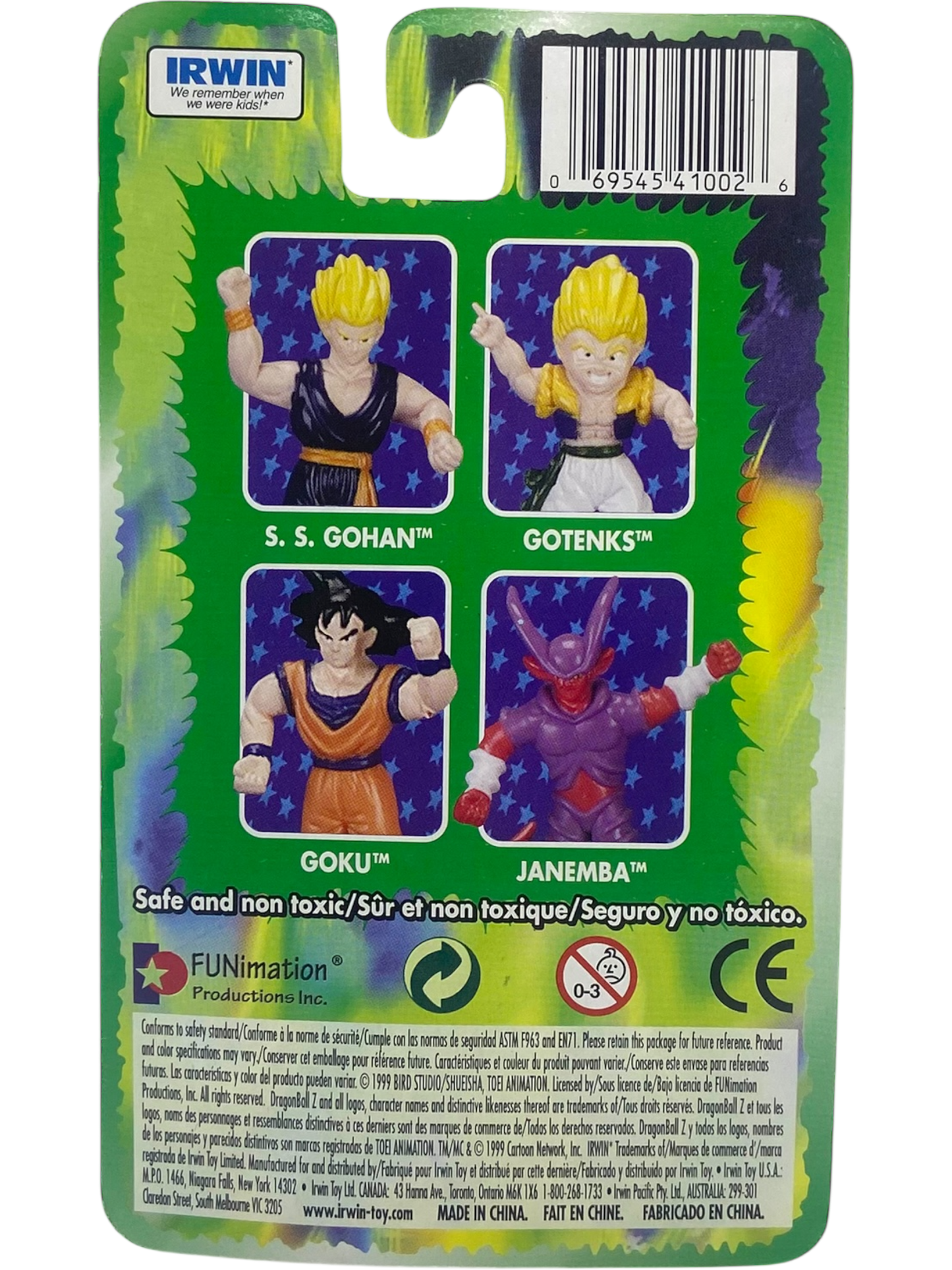 Figurine IRWIN - Dragon Ball Z - Gotenks
