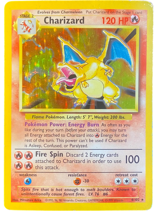 Charizard - 4/102 - Set de Base