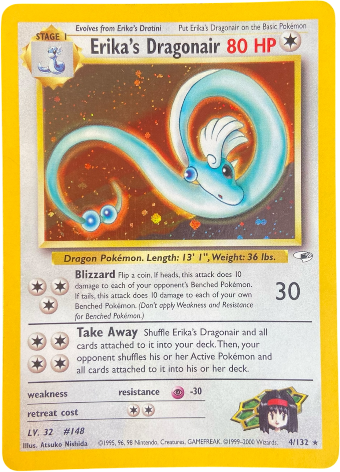 Erika's Dragonair - 4/132 - Gym Heroes