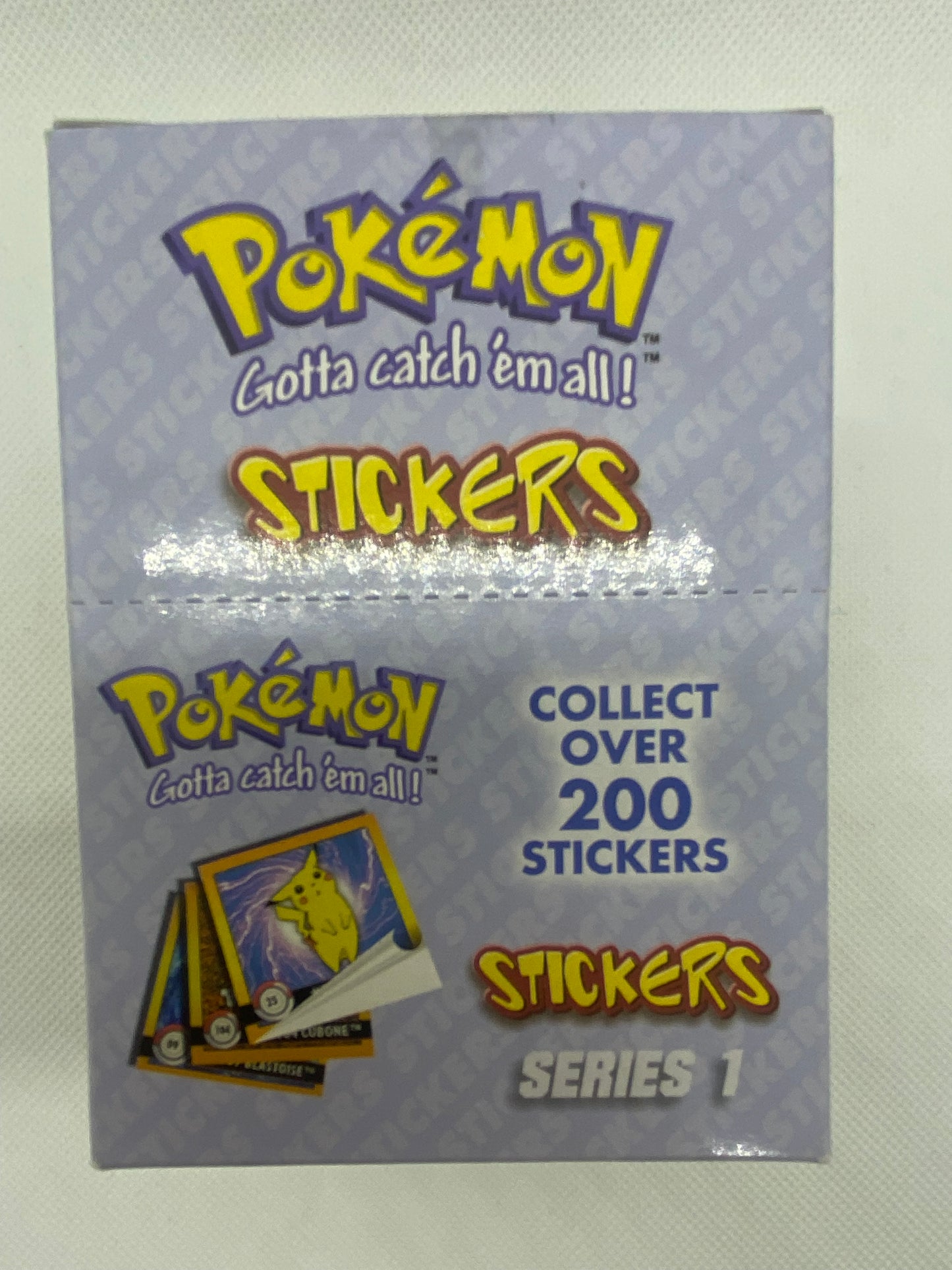 Pokémon Stickers - Series 1 - Display Box Scellée - 1999