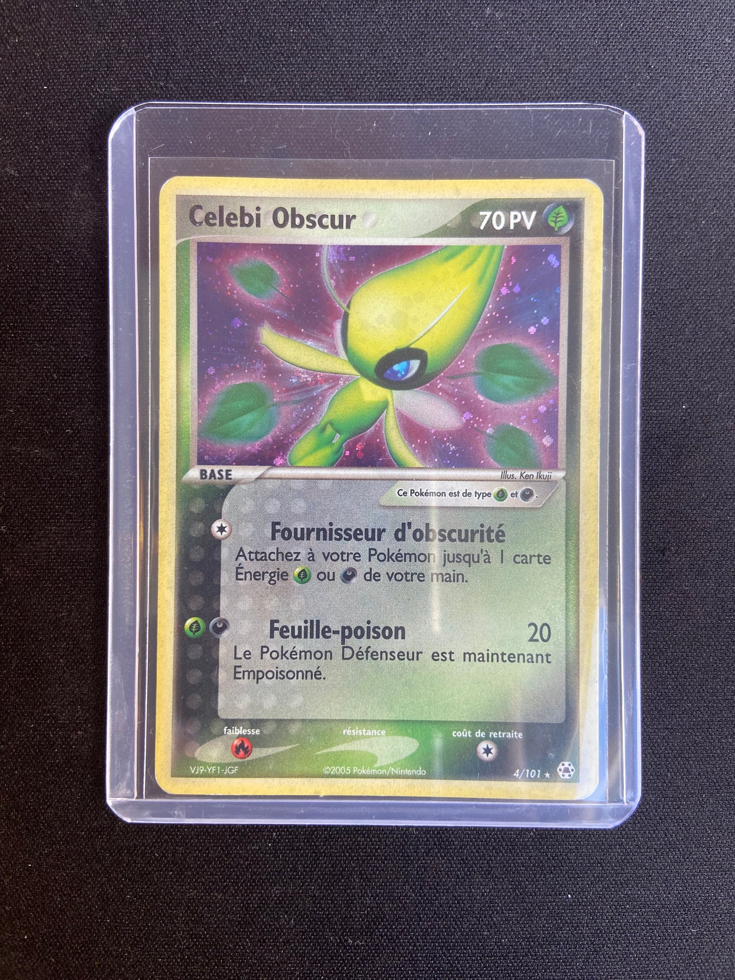 Celebi Obscur - 4/101 - EX Légendes Oubliées
