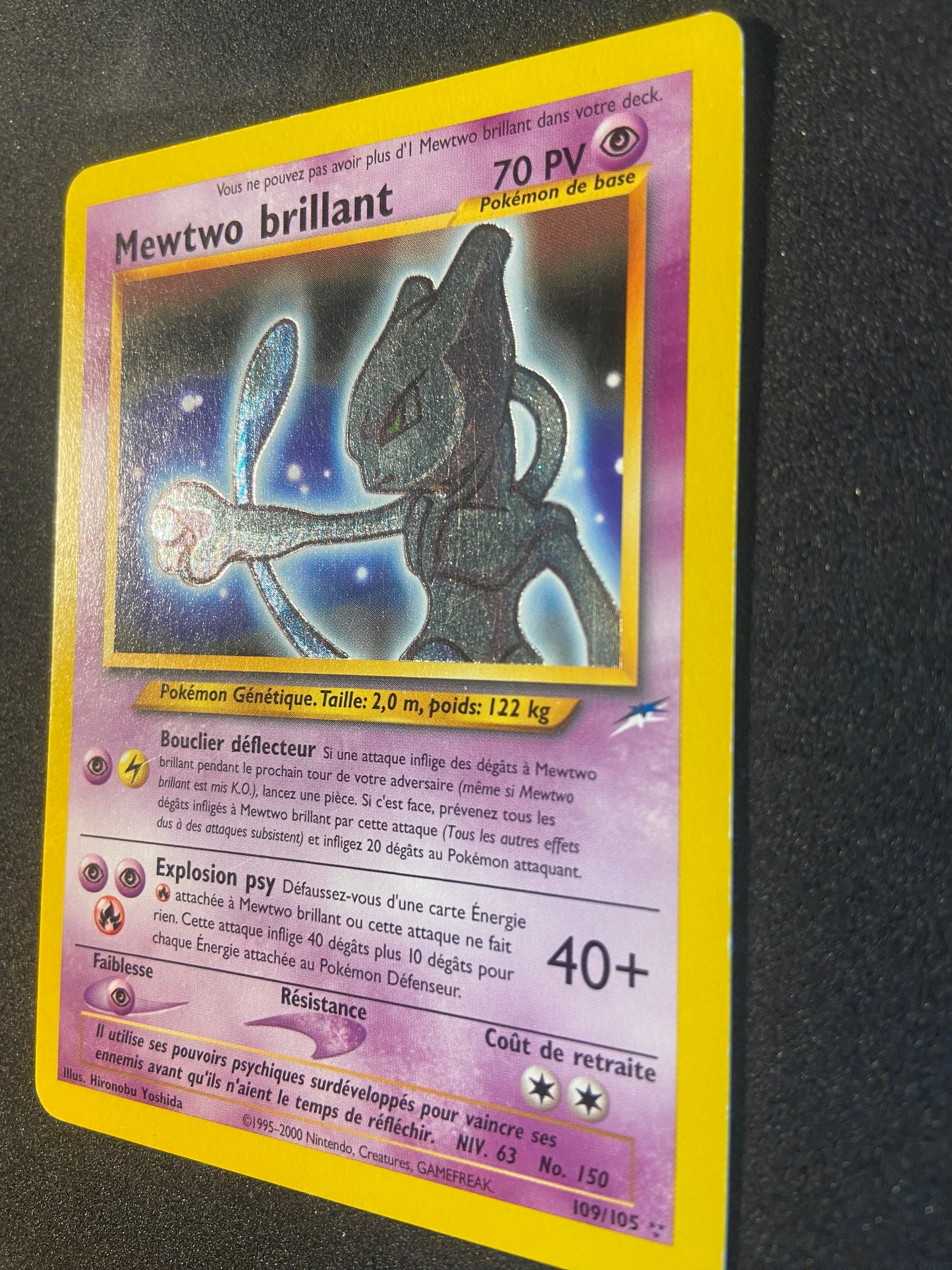 Mewtwo Brillant - 109/105 - Neo Destiny