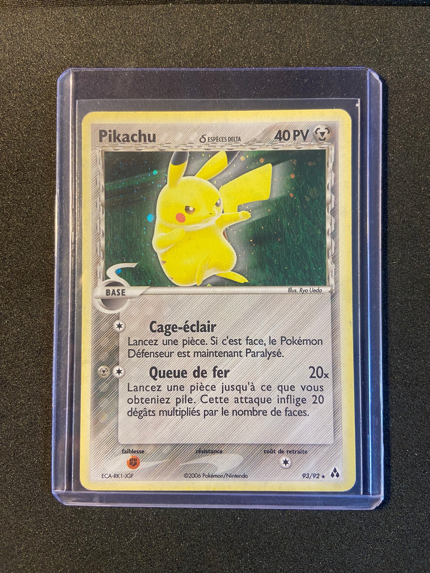 Pikachu Secret - 93/92 - EX Créateurs de Légendes
