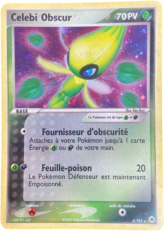 Celebi Obscur - 4/101 - EX Légendes Oubliées