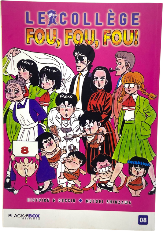 Le collège fou fou fou ! - Tome 8