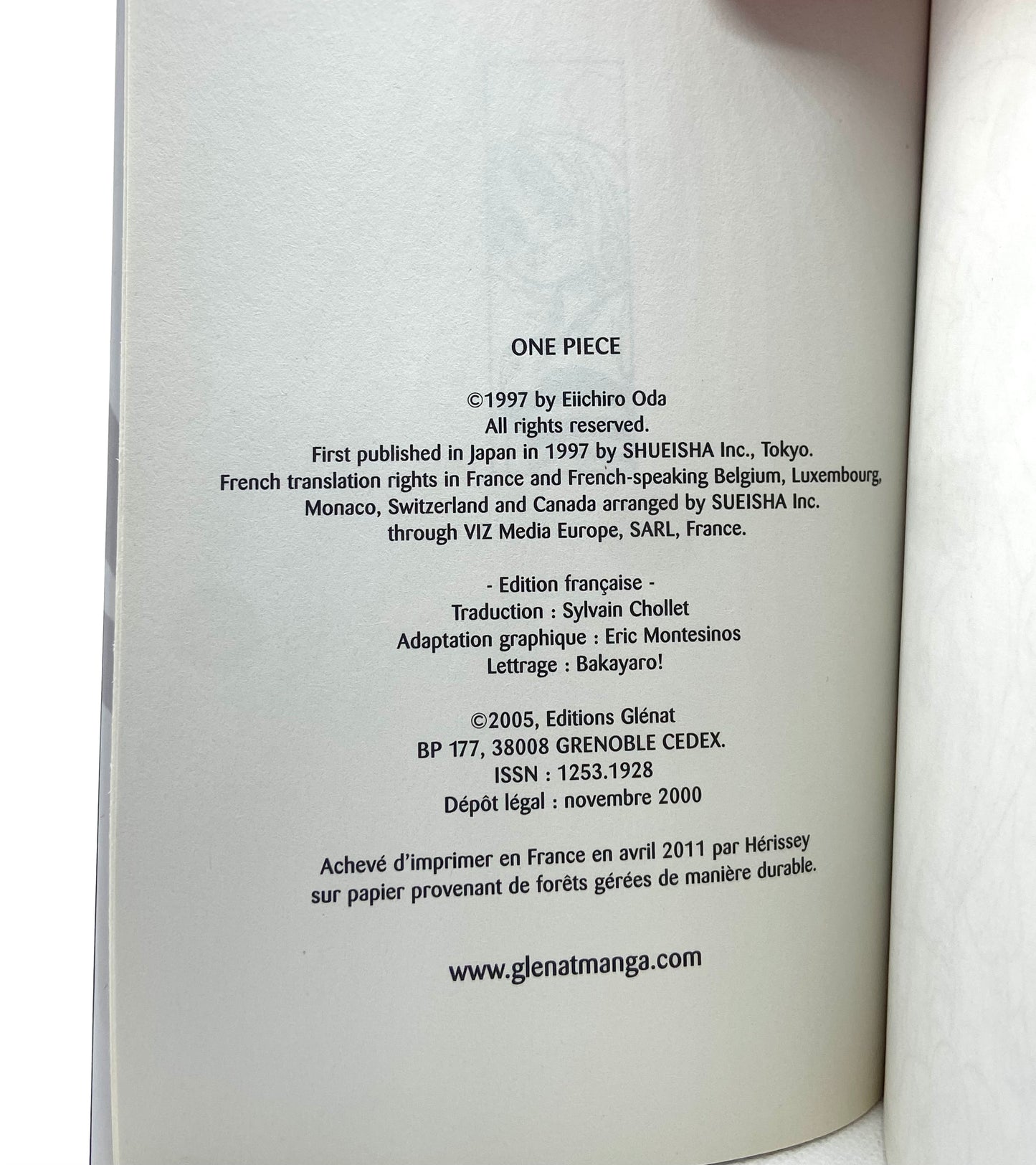 One Piece - Tome 2 - Edition Original - Novembre 2000