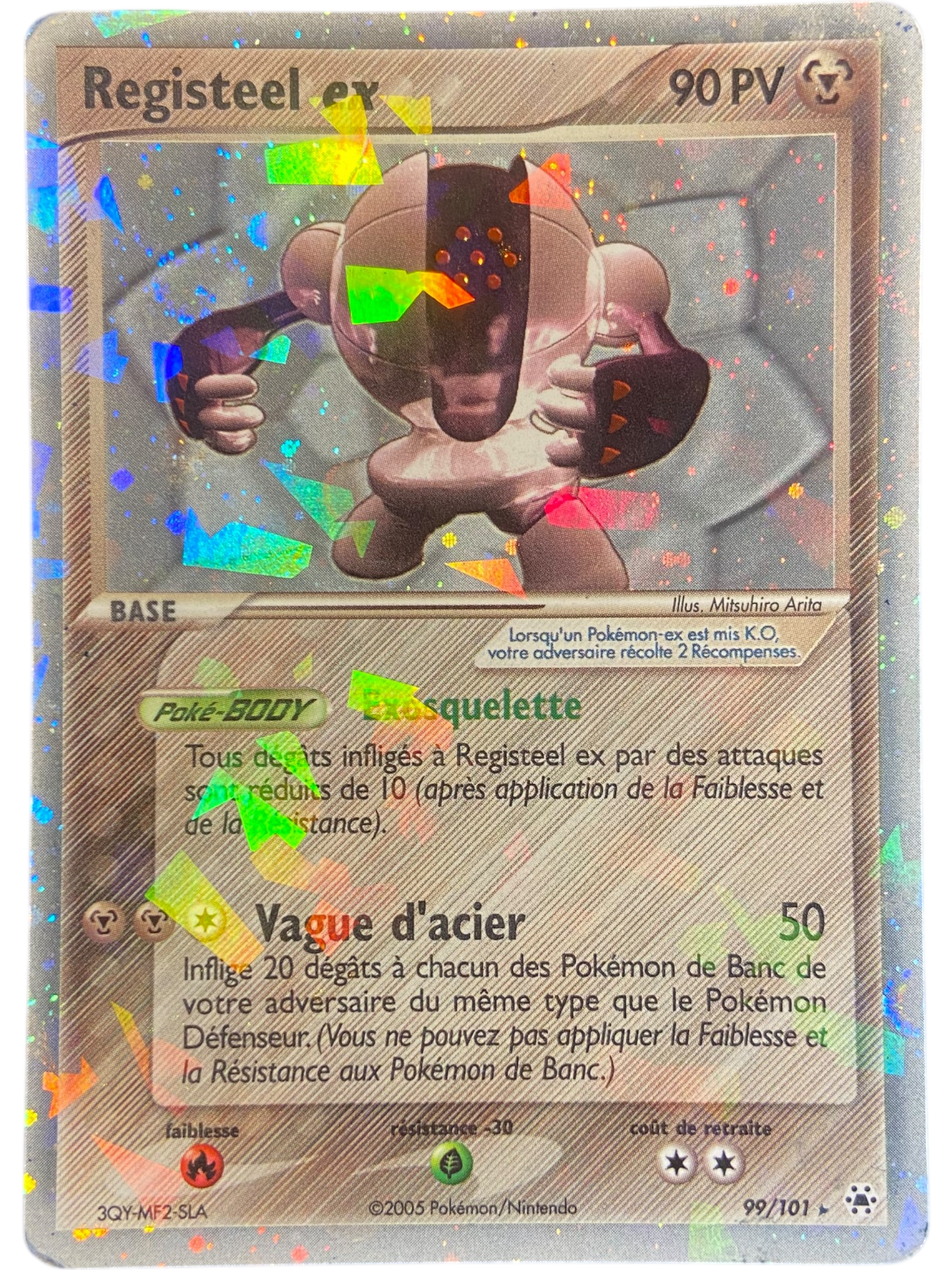 Registeel EX - 99/101 - EX Légendes Oubliées