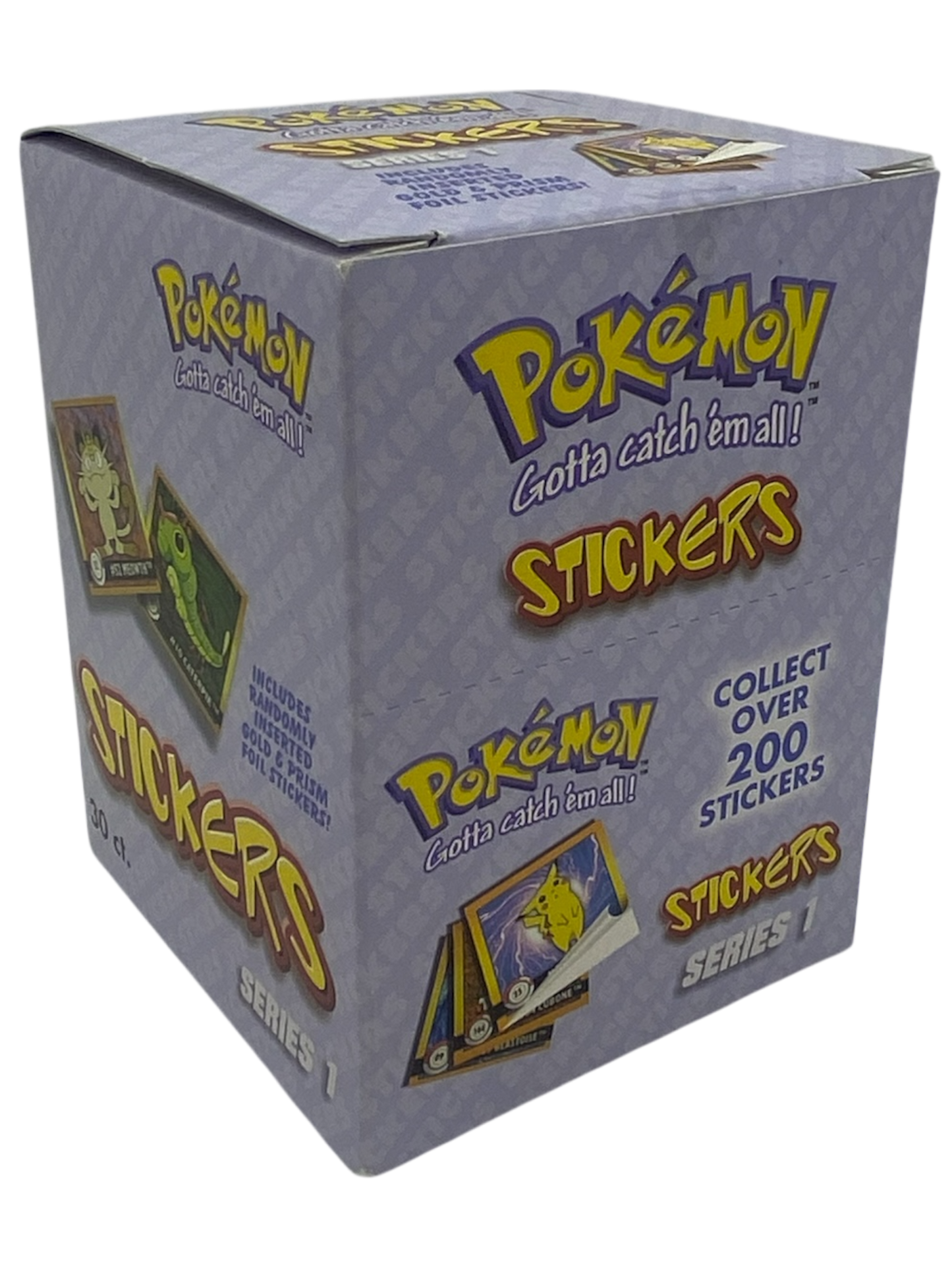 Pokémon Stickers - Series 1 - Display Box Scellée - 1999