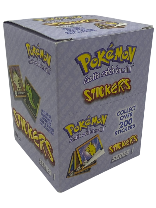 Pokémon Stickers - Series 1 - Display Box Scellée - 1999
