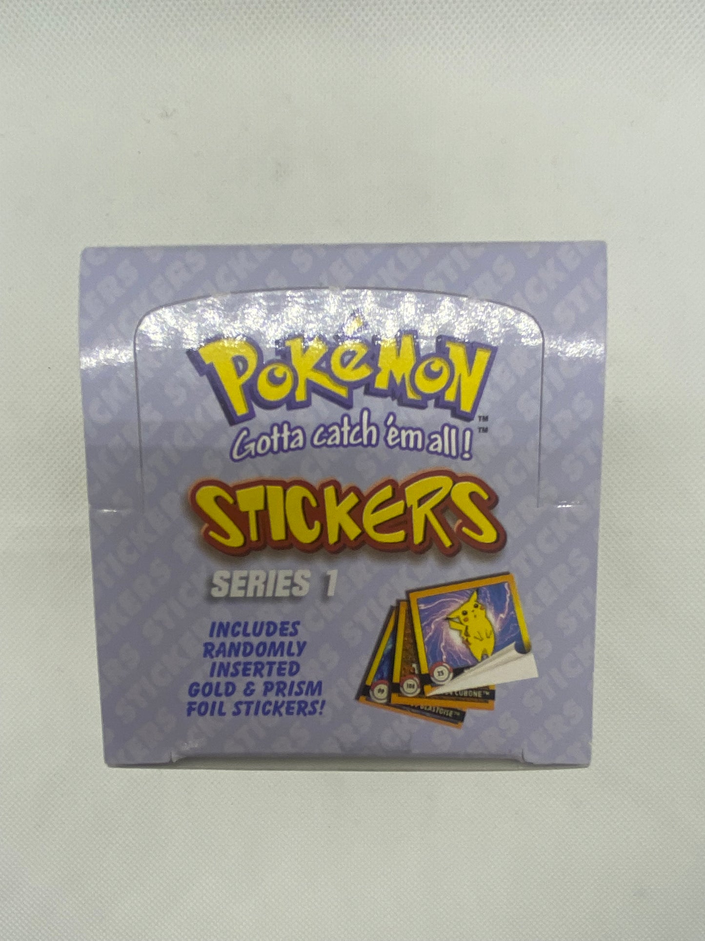 Pokémon Stickers - Series 1 - Display Box Scellée - 1999