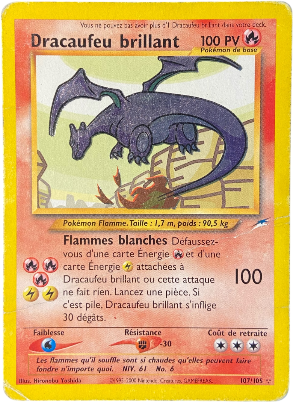 Dracaufeu Brillant - 107/105 - Neo Destiny